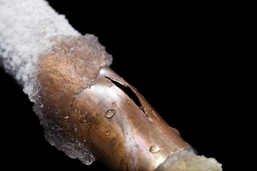 frozen pipe calgary