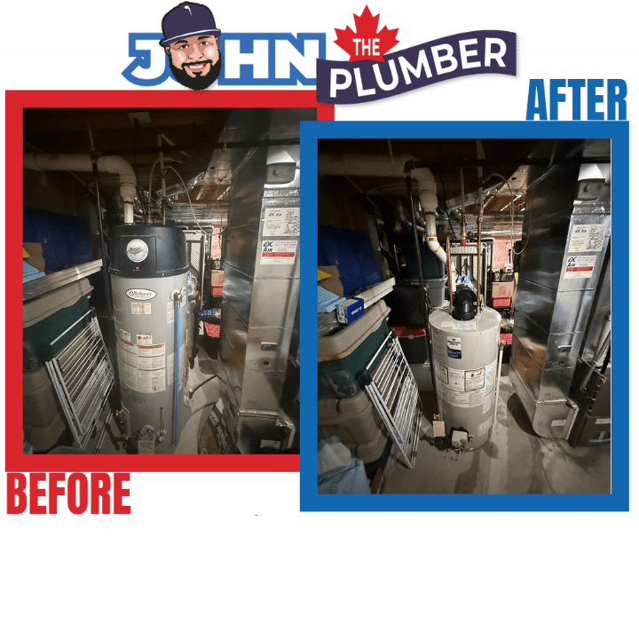 50-Gallon Power Vent Hot Water Tank Replacement in Nepean