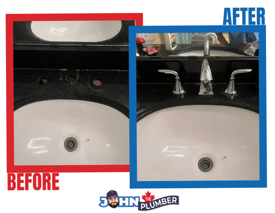 Bathroom Faucet Installation in Centrepointe