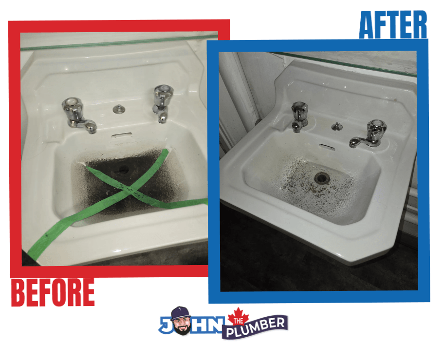 Bathroom sink drain repair completed in Brant Hills, Burlington