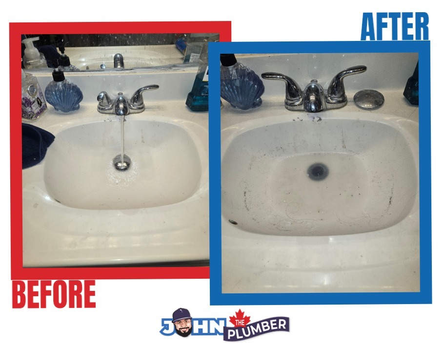 Blocked Bathroom Sink Drain Cleared in Nepean