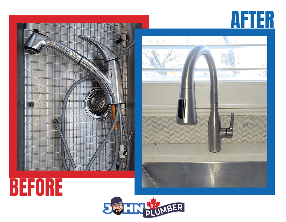 Faucet installation and replacement in Ottawa by John The Plumber and Drain Cleaning