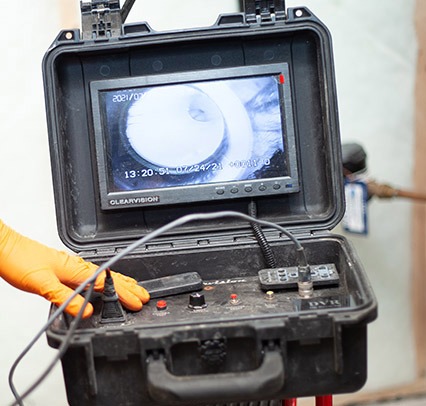 Free camera inspection with sump pump or backwater valve installation