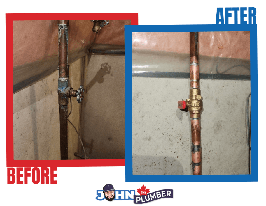 Main Water Shut-Off Valve Upgrade in Tanglewood