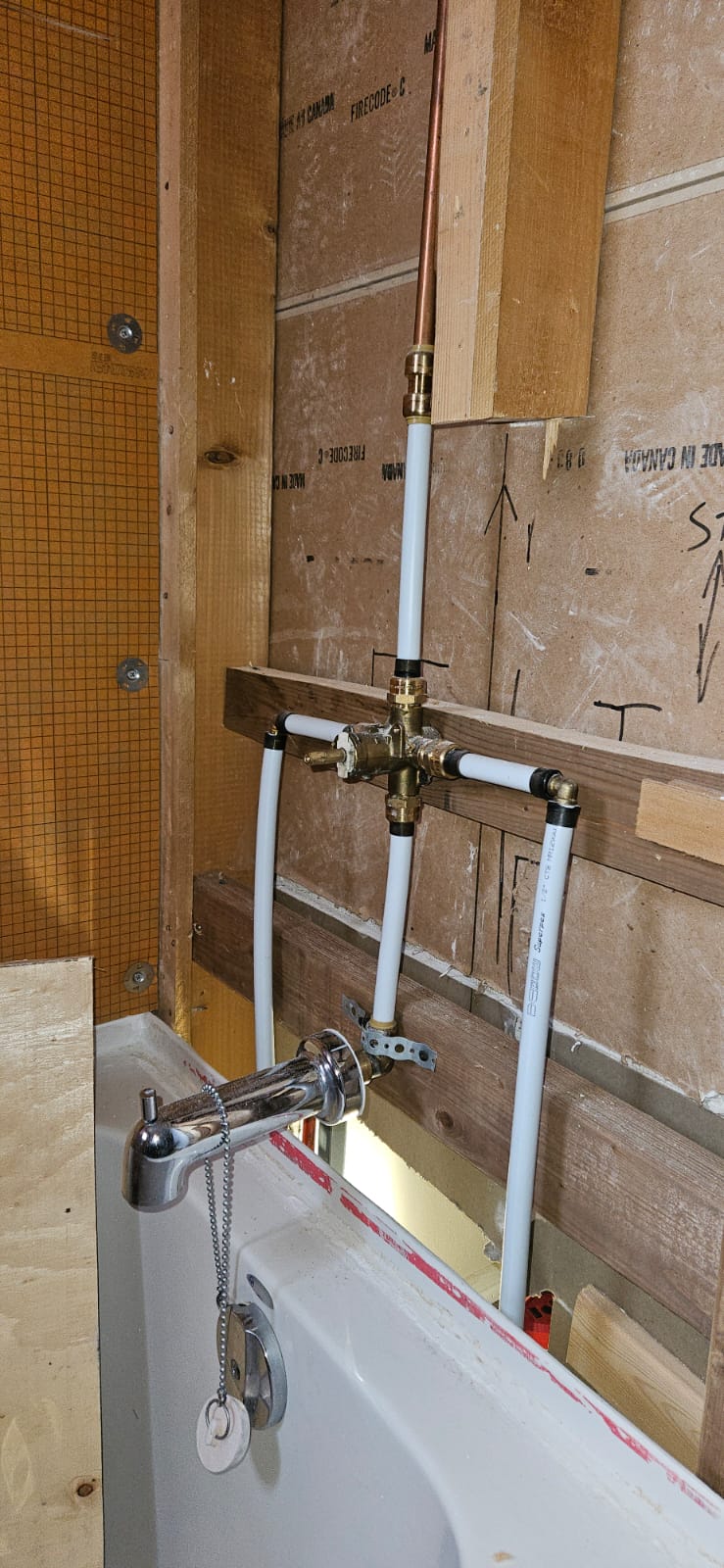 Plumbing rough-in services in Ottawa by John The Plumber and Drain Cleaning