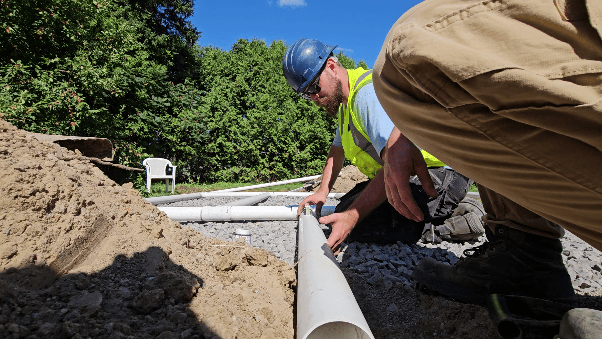 Septic field repair in Ottawa by John The Plumber and Drain Cleaning