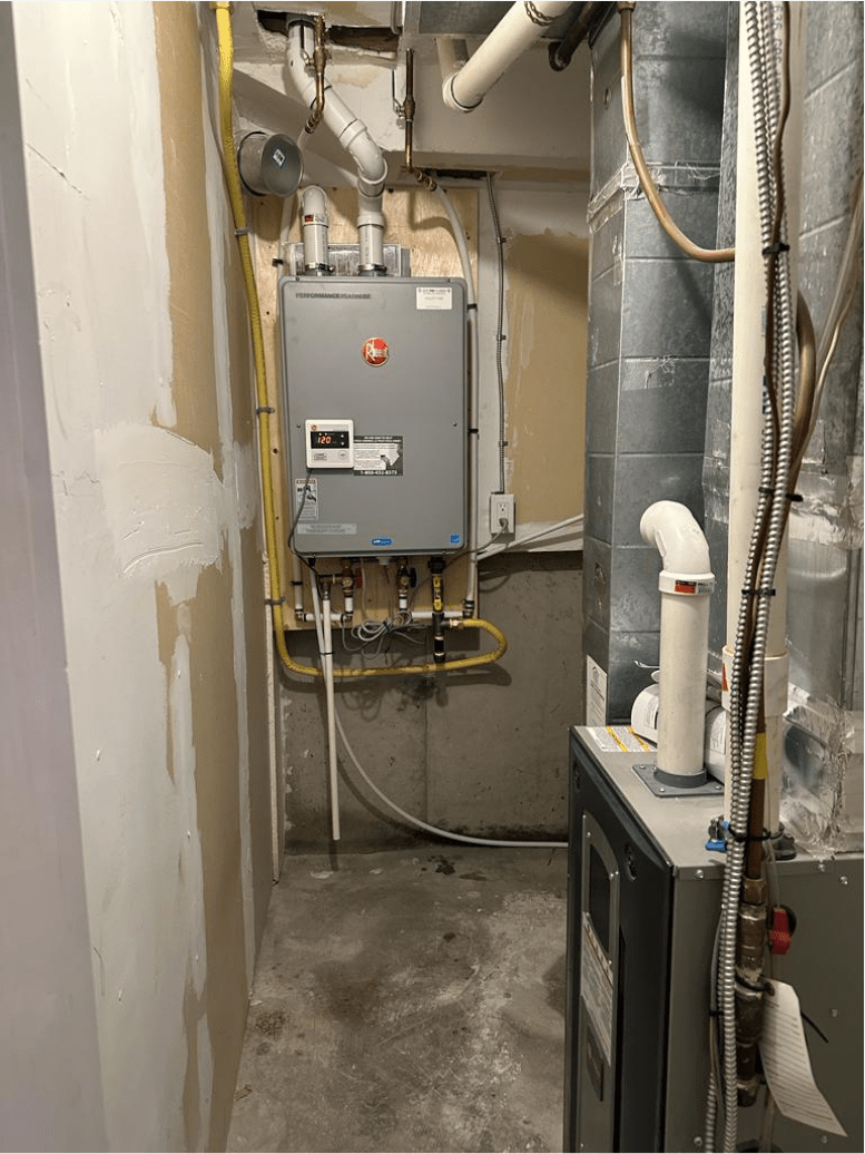 Tankless water heater