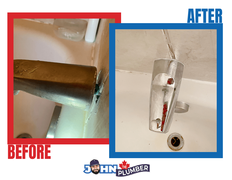 Bathtub faucet service in Ottawa