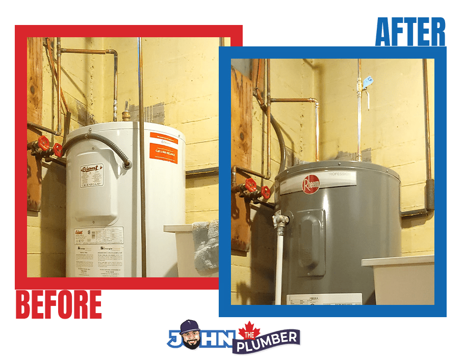 Water heater installation and repair services in Nepean