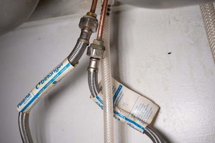 Leaking faucet