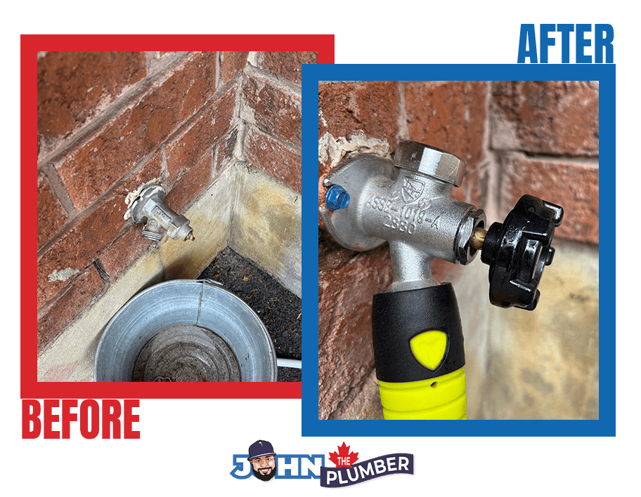 Outdoor faucet repair in Ottawa