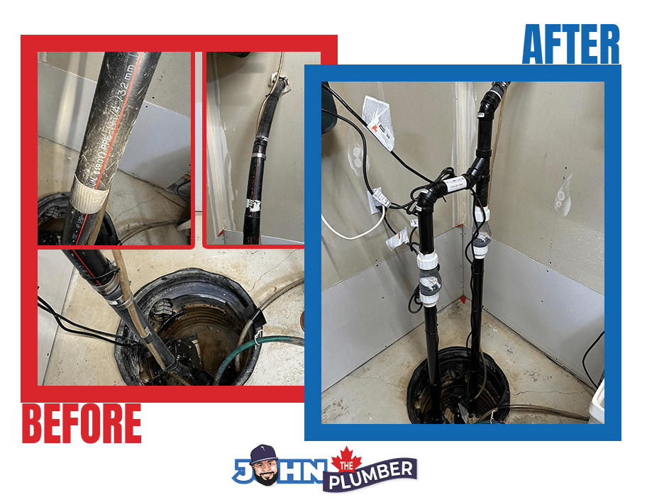 Sump pump service completed in Ottawa