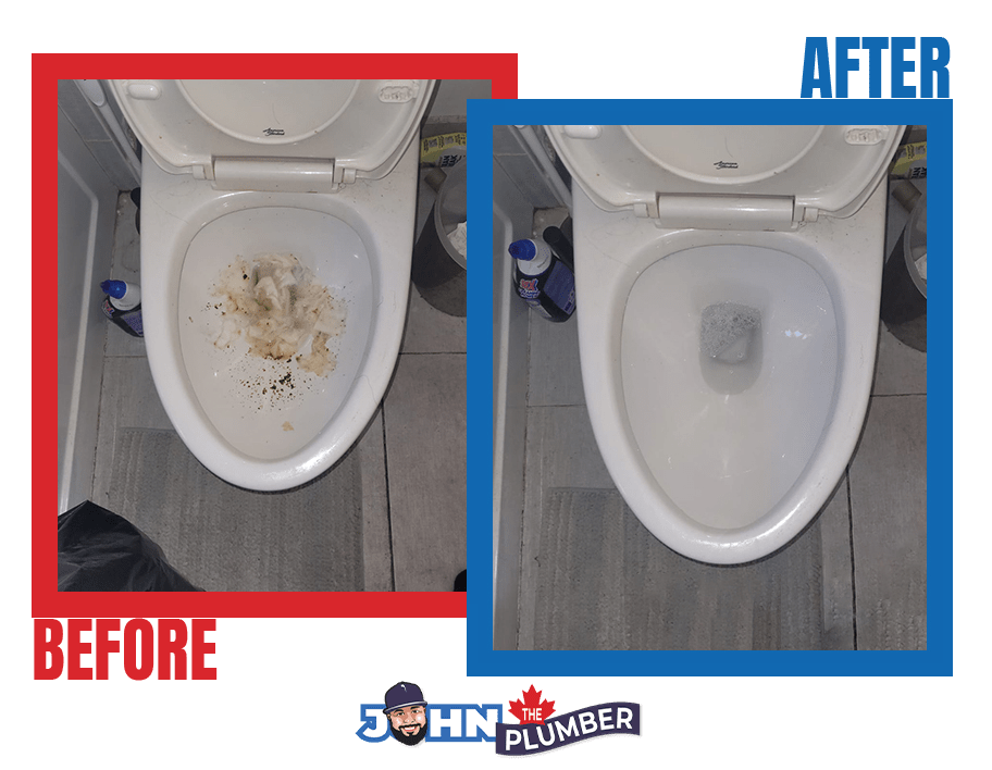 Toilet clog repair and drain cleaning in York