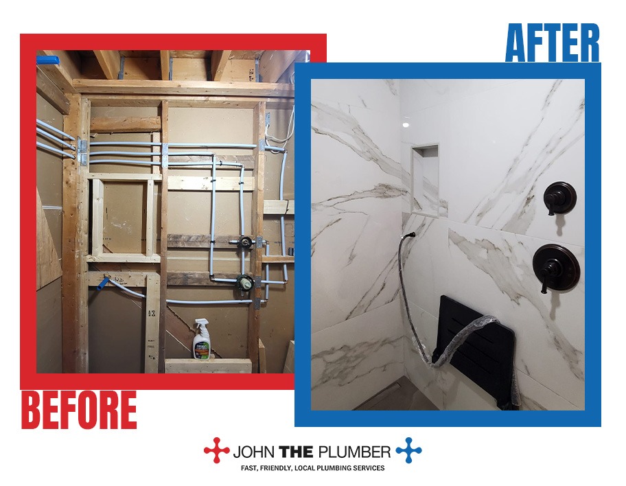 plumbing rough-in bells corners