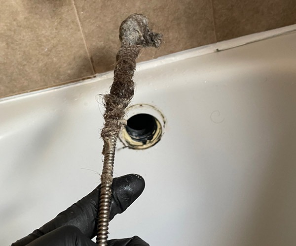 Clogged Shower Drain