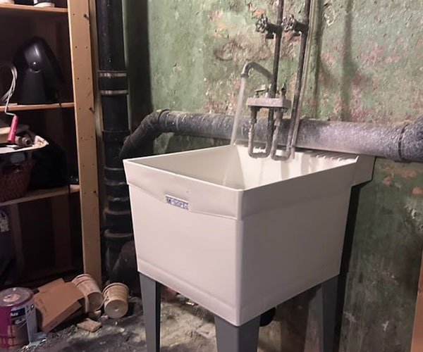 laundry sink plumbing ottawa