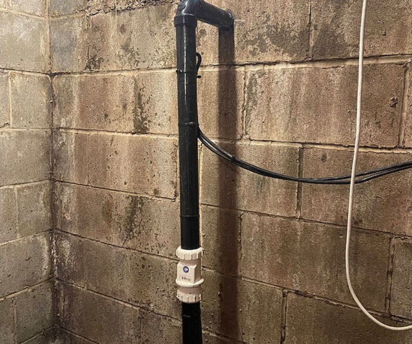 sump pump discharge line thawing ottawa