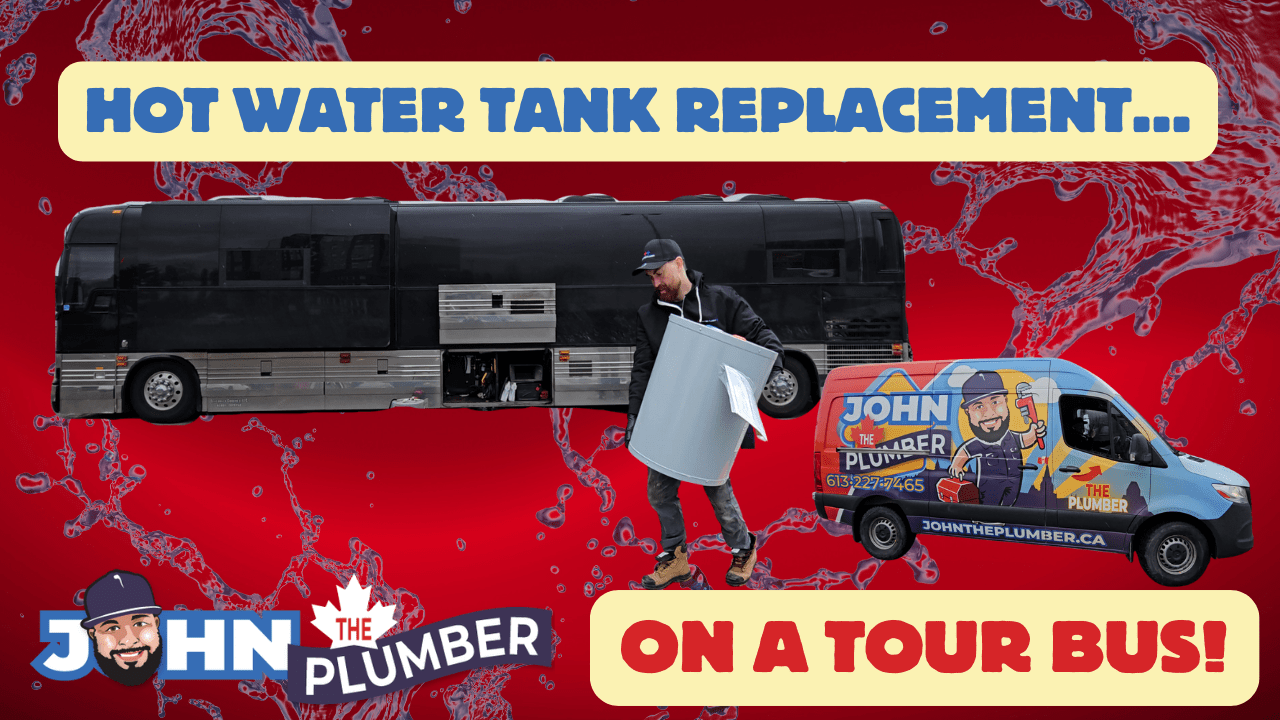TOUR BUS Hot Water Tank Replacement services ottawa plumbing near me