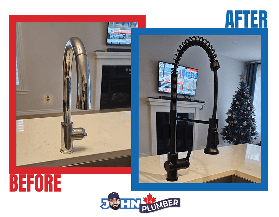 Kitchen Faucet Installation