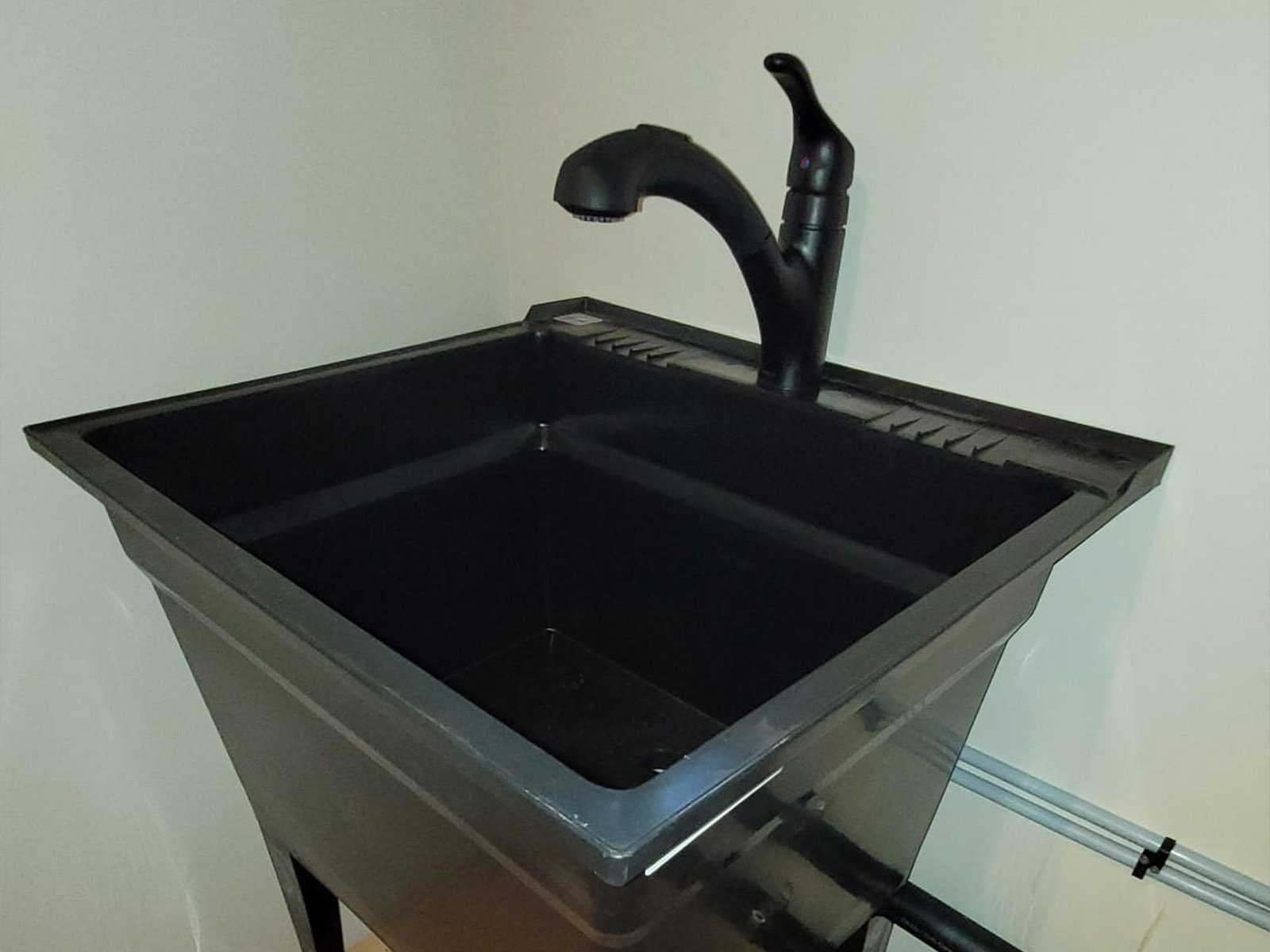 Laundry Tub & Utility Faucet Installation