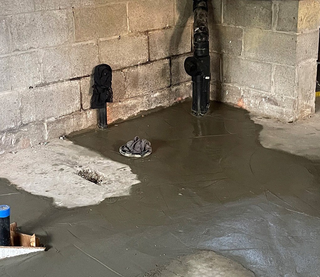 Clogged Floor Drain Markham