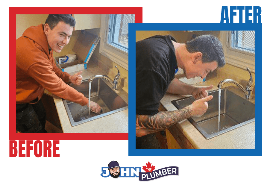 Clogged Kitchen Sink Repair in Markham