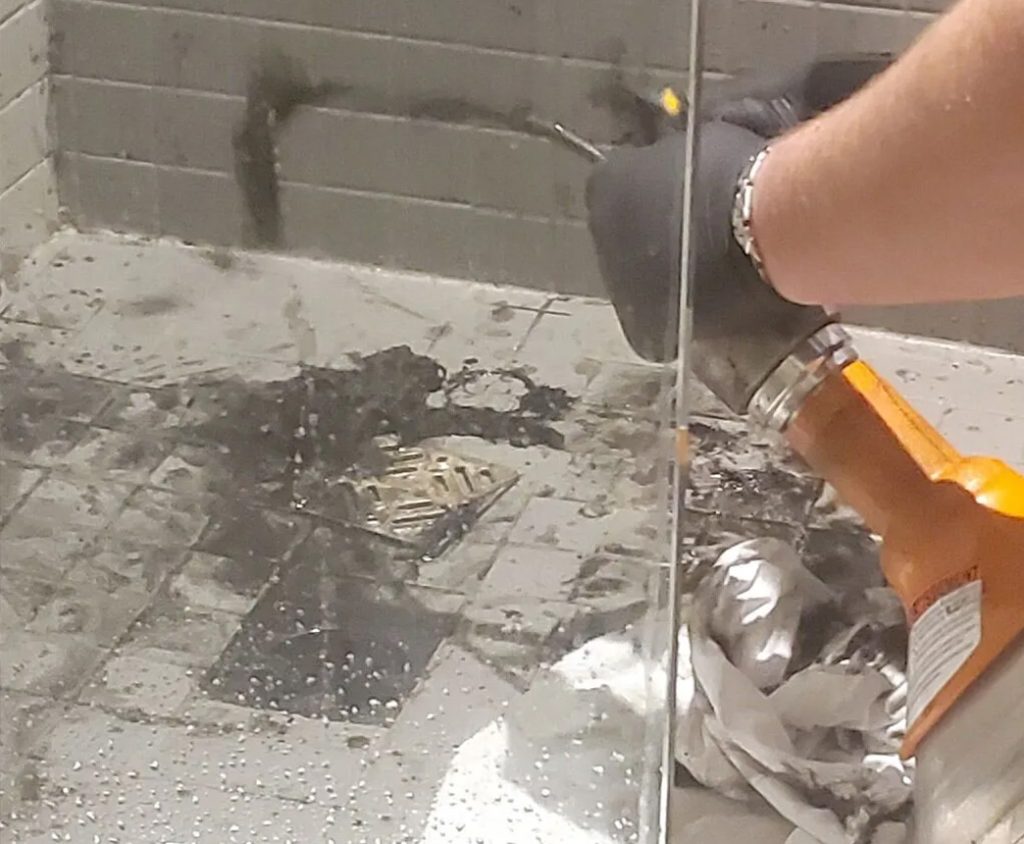 clogged floor drain downtown Toronto