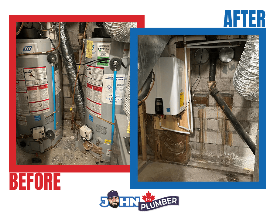 Call John The Plumber Today water heater repair installation waterloo