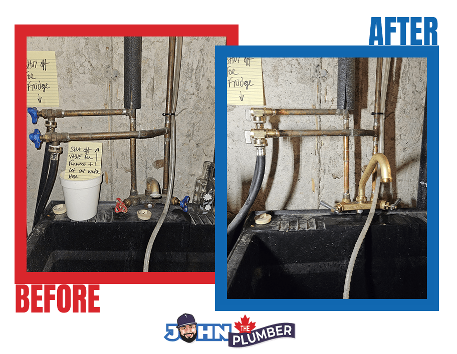 before and after shut off valve repair ottawa