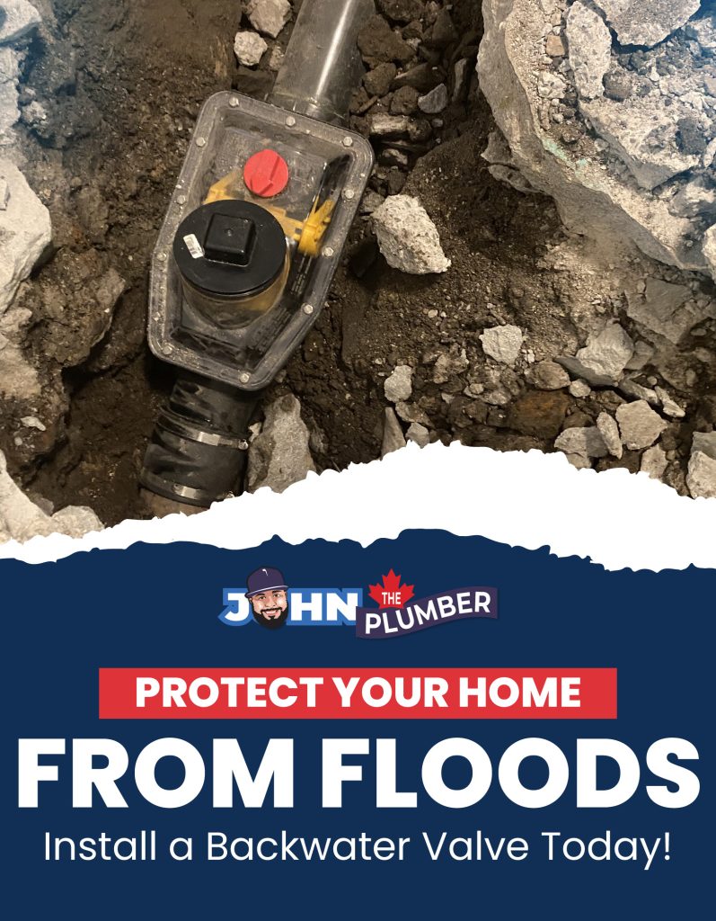prevent emergency flooding with a backwater valve