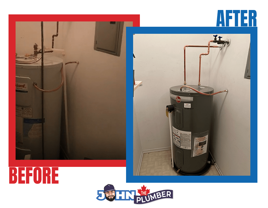 Our Water Heater Services in Waterloo