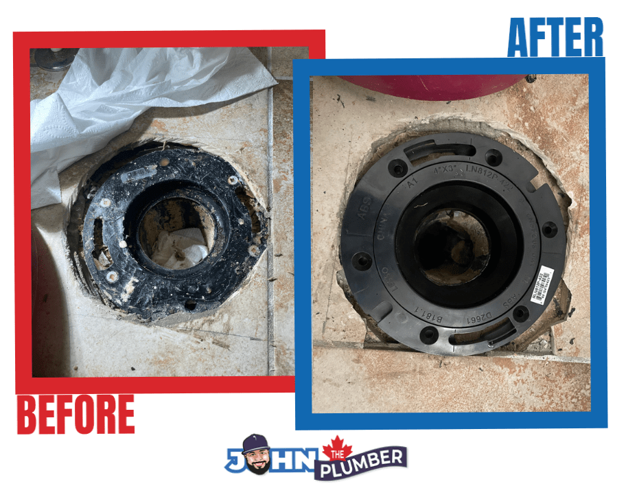 Toilet Flange Repair in Fairbank
