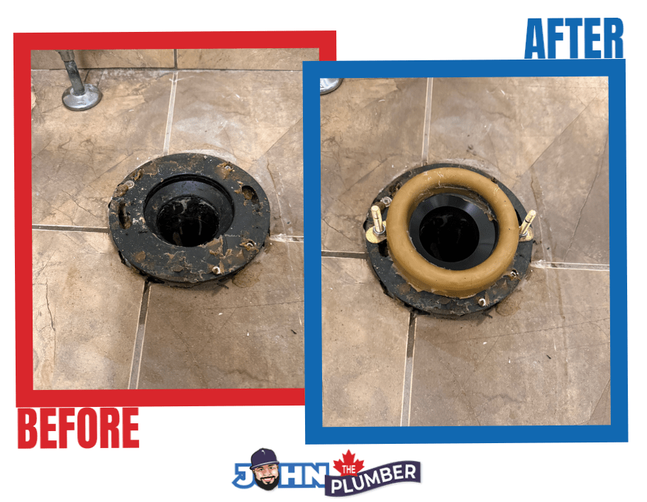 Toilet Flange Repair in Meadowvale