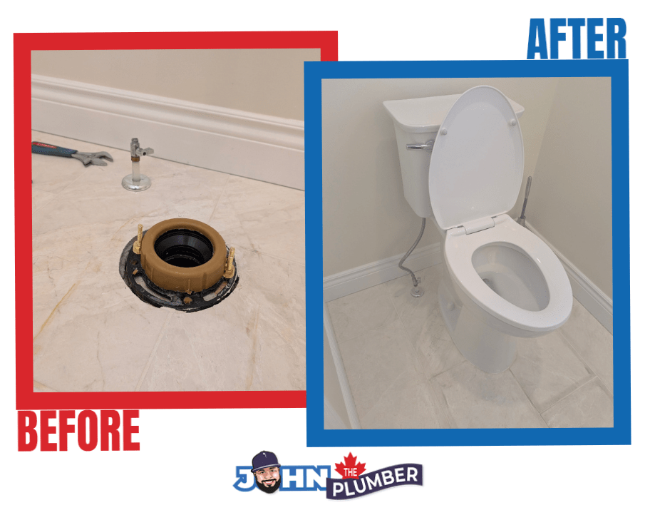 Toilet Replacement in Erin Mills