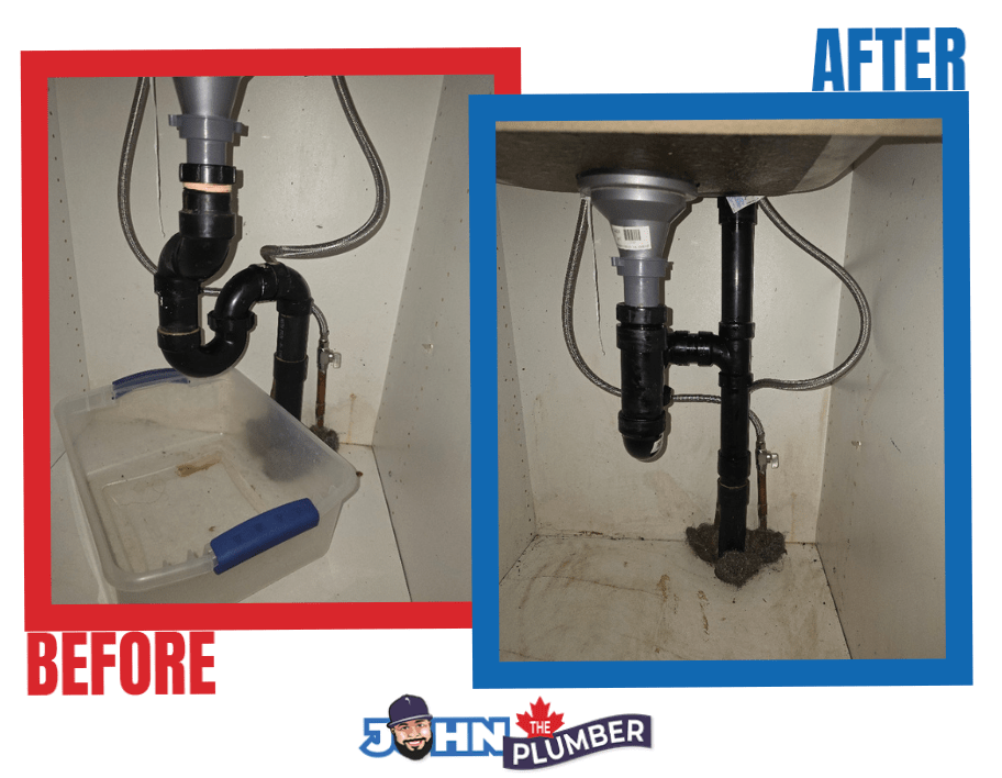 Under-Sink Drain Repair in Glen Park