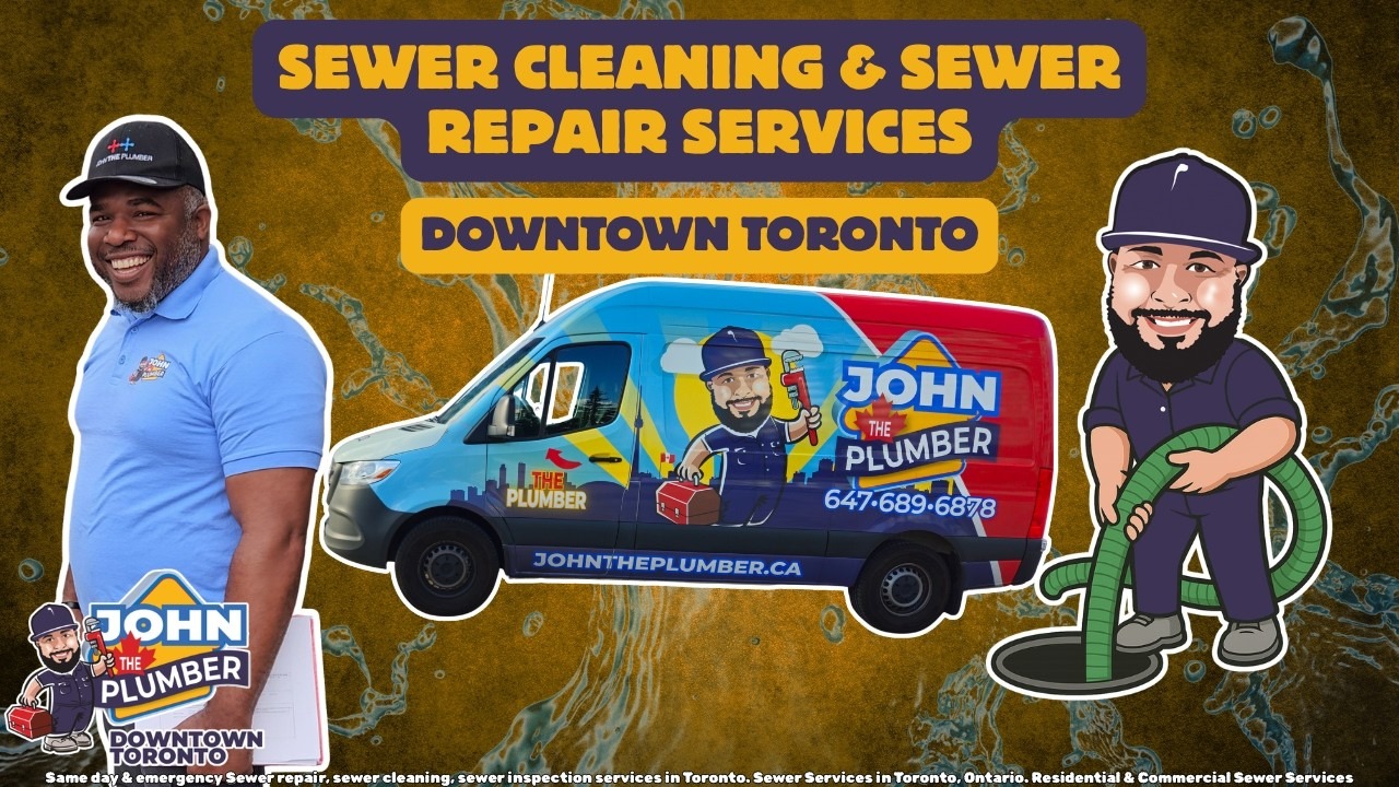 Downtown Toronto Sewer Repair, Sewer Cleaning & Sewer Inspections