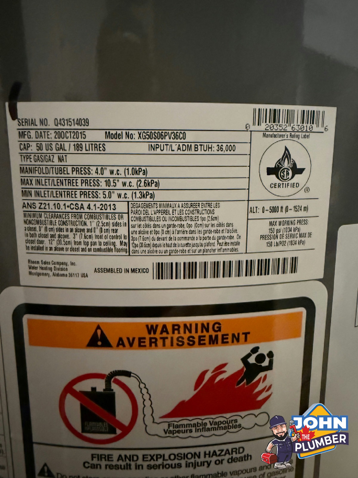 Water Heater in Beaverbrook, Kanata,