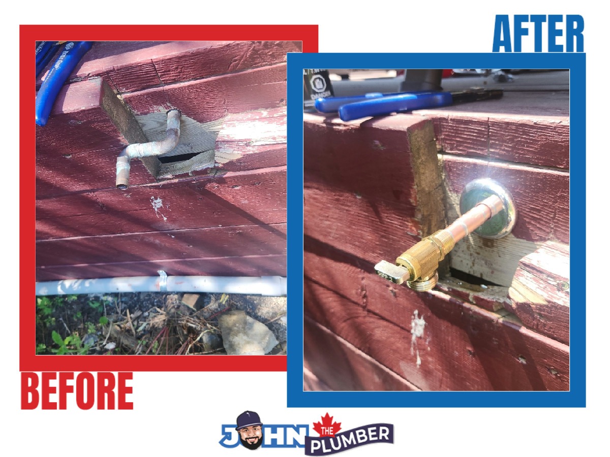 Outdoor Hose Bib Replacement in Port Credit, Mississauga,