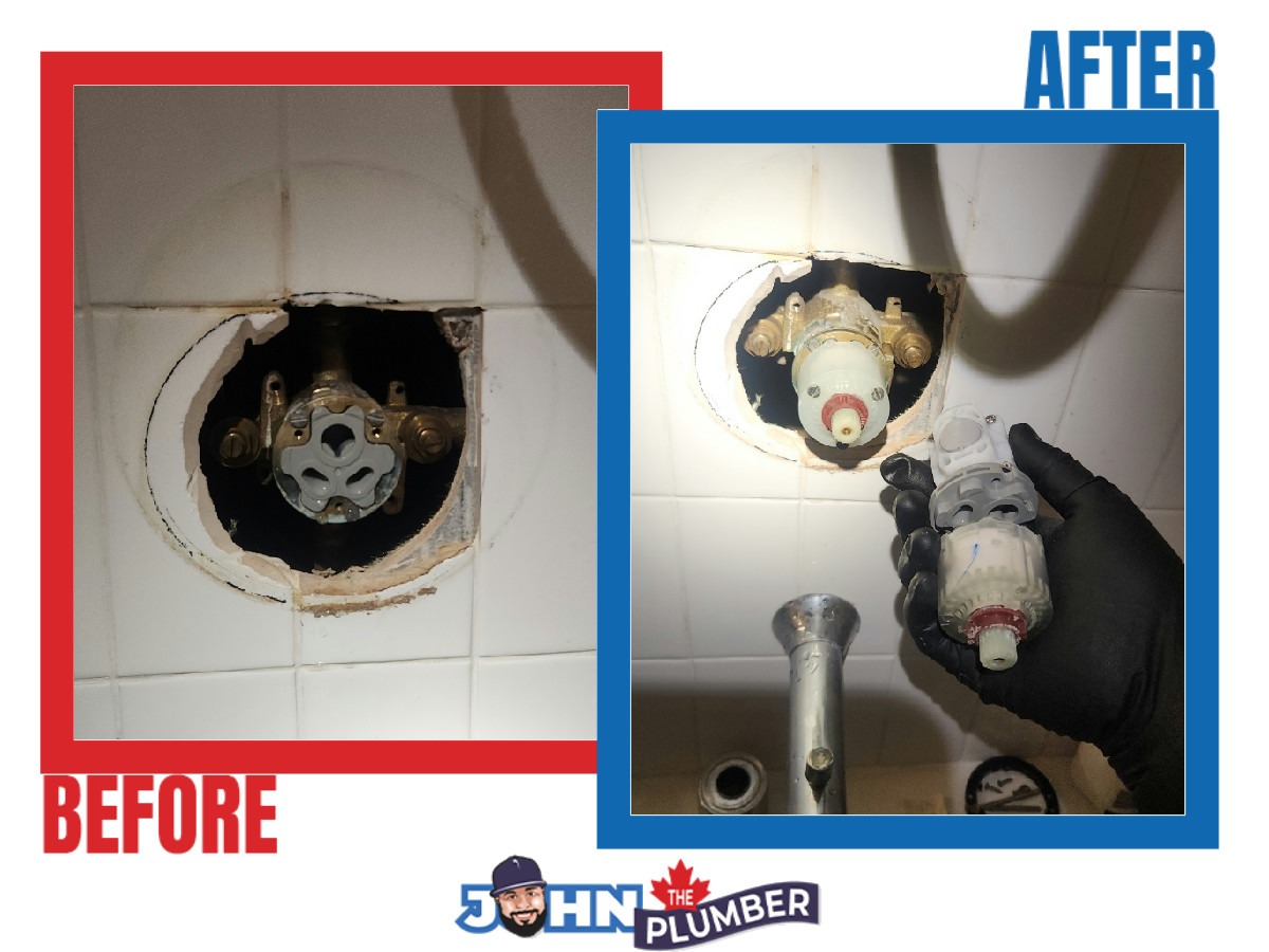 Shower Valve Repair in Downtown Toronto, Ontario,