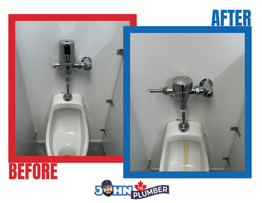 Toilet and urinal repair completed in Ottawa