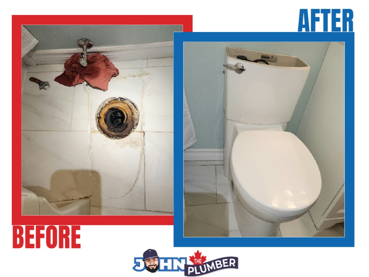 Toilet Flange Repair in Lorne Park, Mississauga,
