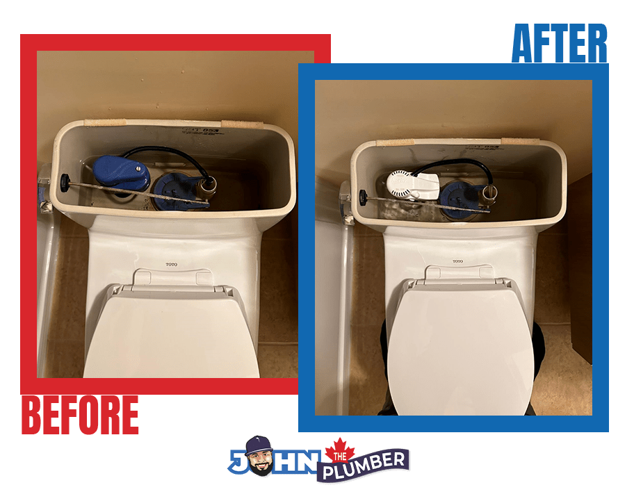 Running toilet repair completed in Ottawa