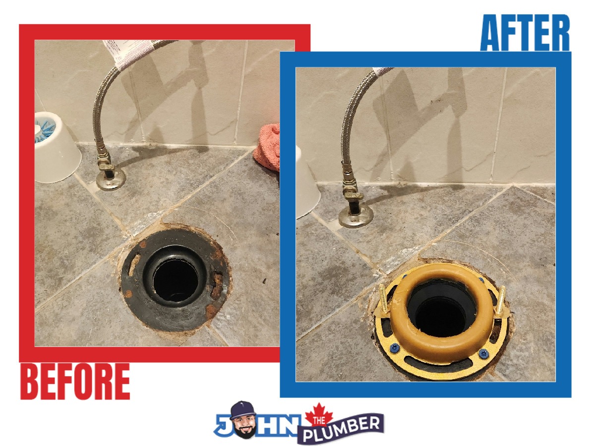 Toilet Flange Repair in Etobicoke,