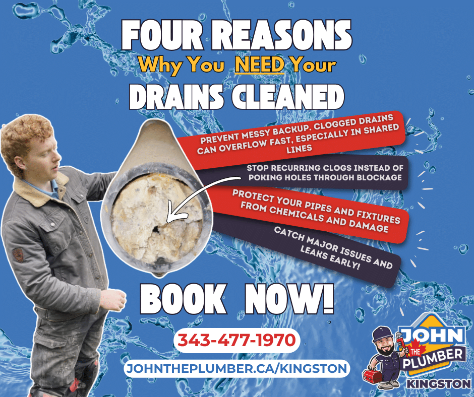 Four reasons to have drains professionally cleaned in Kingston