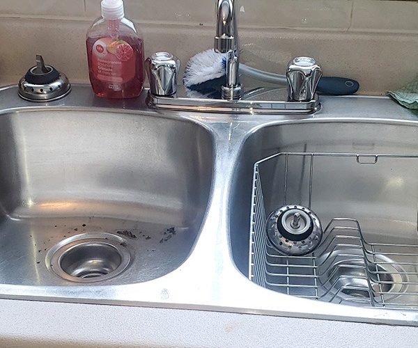 Clogged Kitchen Sink Drain, drain cleaning hamilton