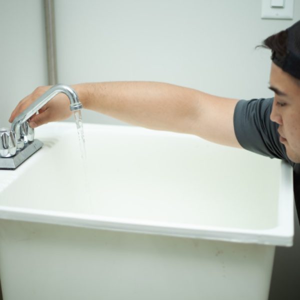 Clogged Laundry Room Sink Repair in North York
