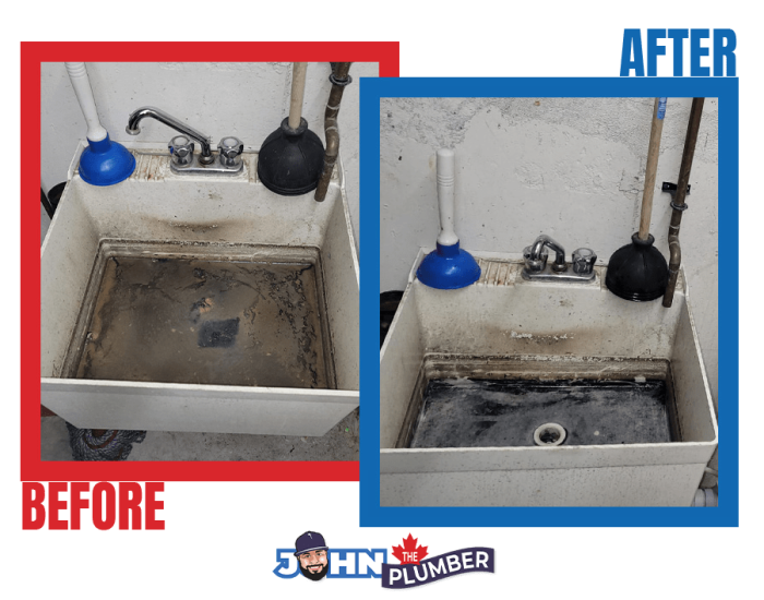 Clogged Laundry Room Sink in Guelph John The Plumber