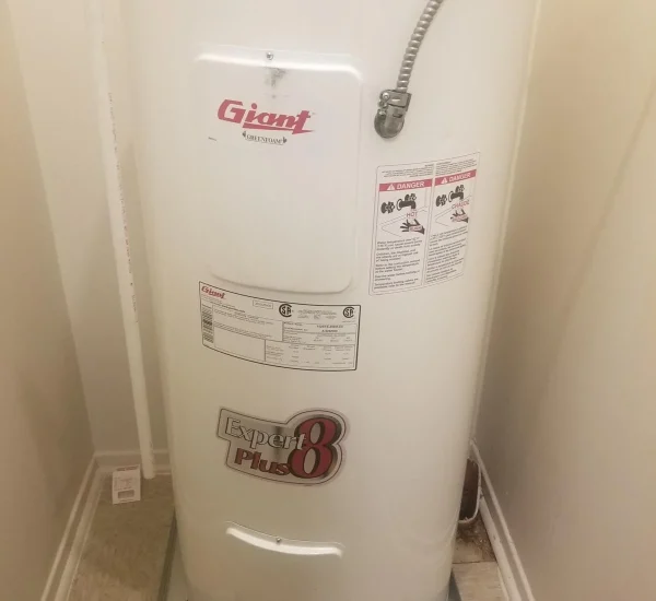 downtown ottawa plumber hot water tank installation
